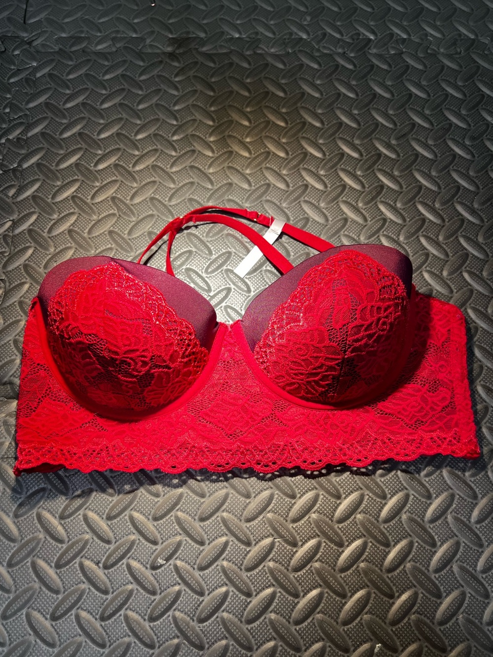 Red Lace Push-Up Bralette | Women’s Lingerie